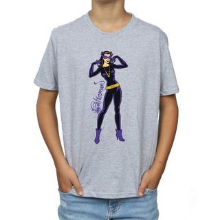 DC COMICS  Tshirt CATWOMAN HAPPY POSE 