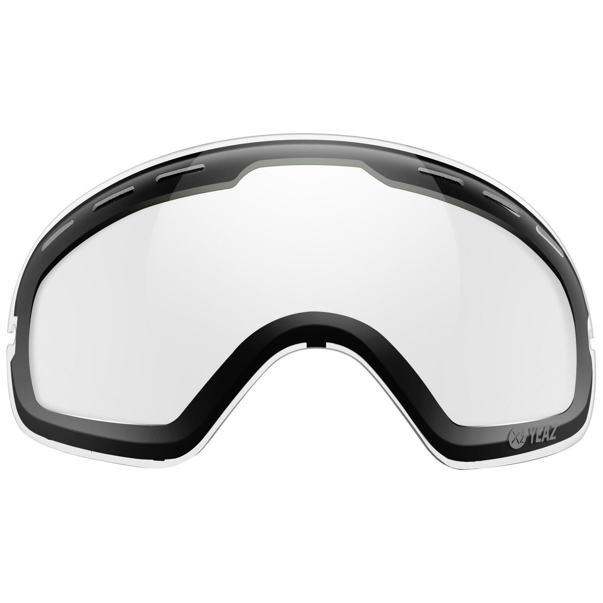 YEAZ  XTRM-SUMMIT Lenti intercambiabili fotocromatiche per occhiali da sci e snowboard senza montatura 