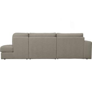 mutoni Sofa Family 2,5-Sitzer Rundung rechts warmgrau 298x98  