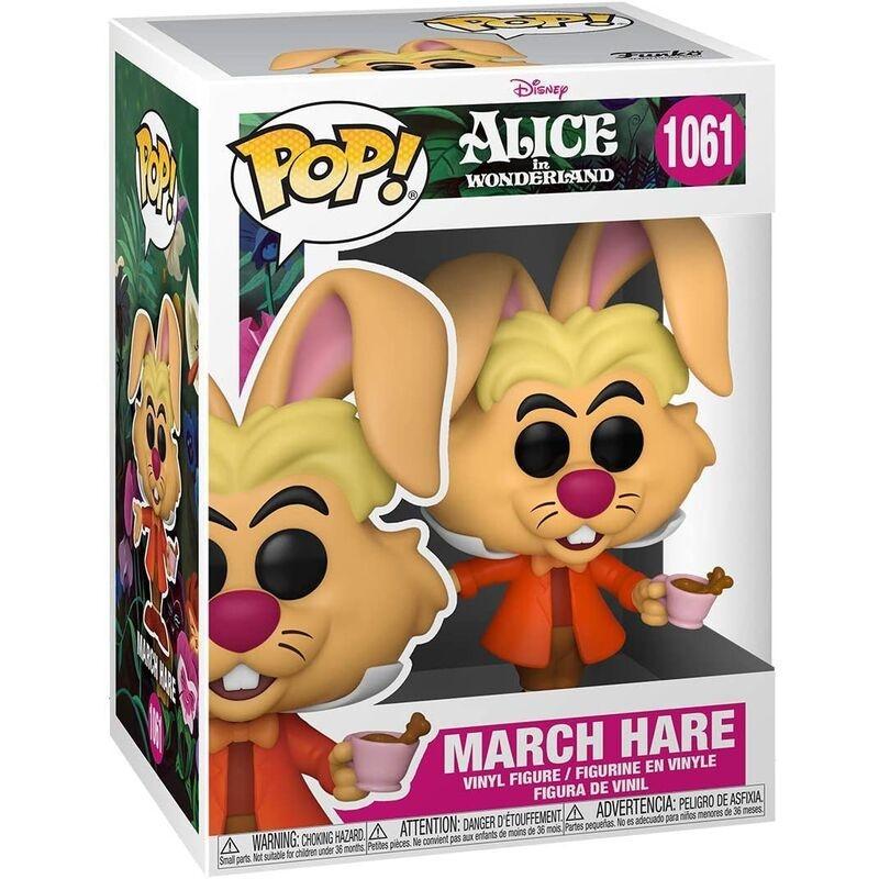 Funko  Figura POP Disney Alice nel Paese delle Meraviglie 70° Marzo Lepre 