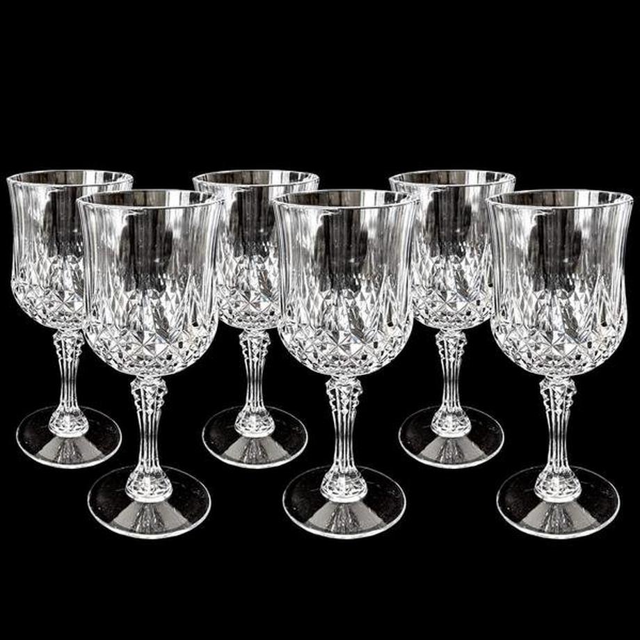 Northio  6x Weinglas aus Kunststoff 