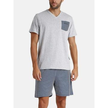 Pyjama short t-shirt Travel Antonio Miro