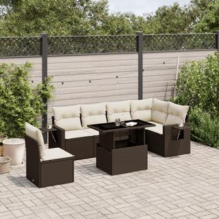 VidaXL Garten sofagarnitur poly-rattan  