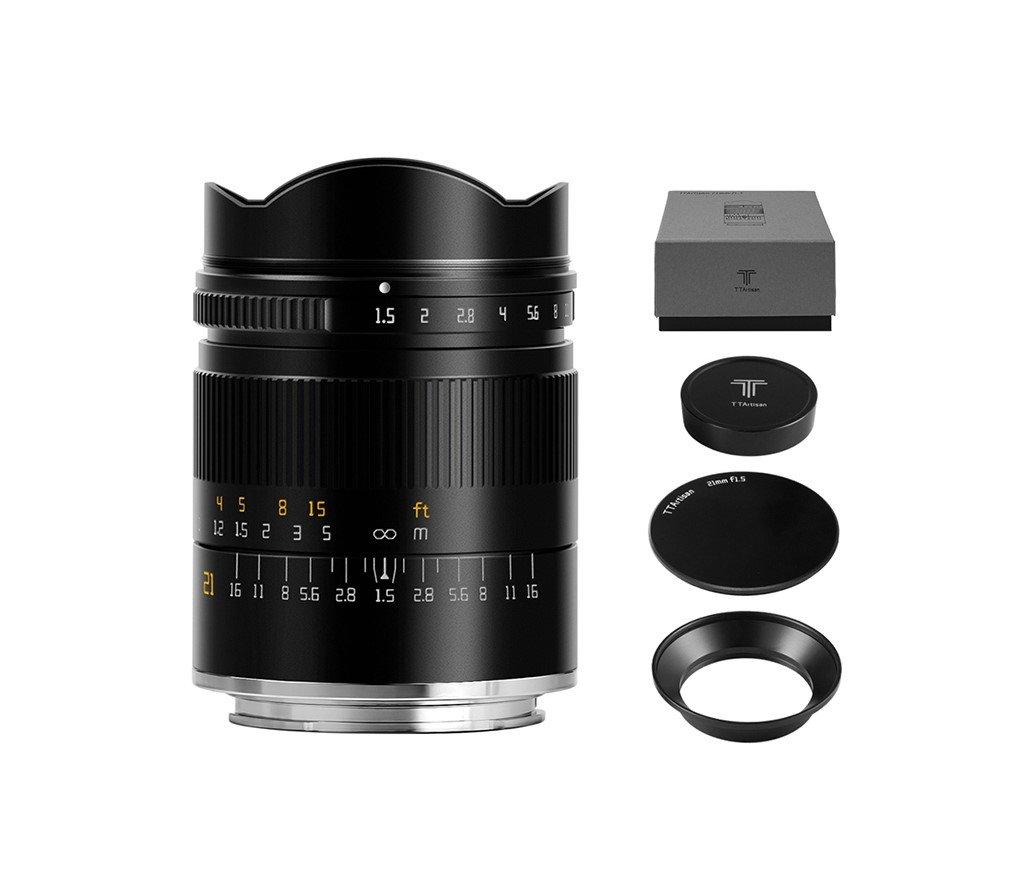 TTARTISANS  TTArtisan A03B-L 21mm F1.5 MILC Nero 