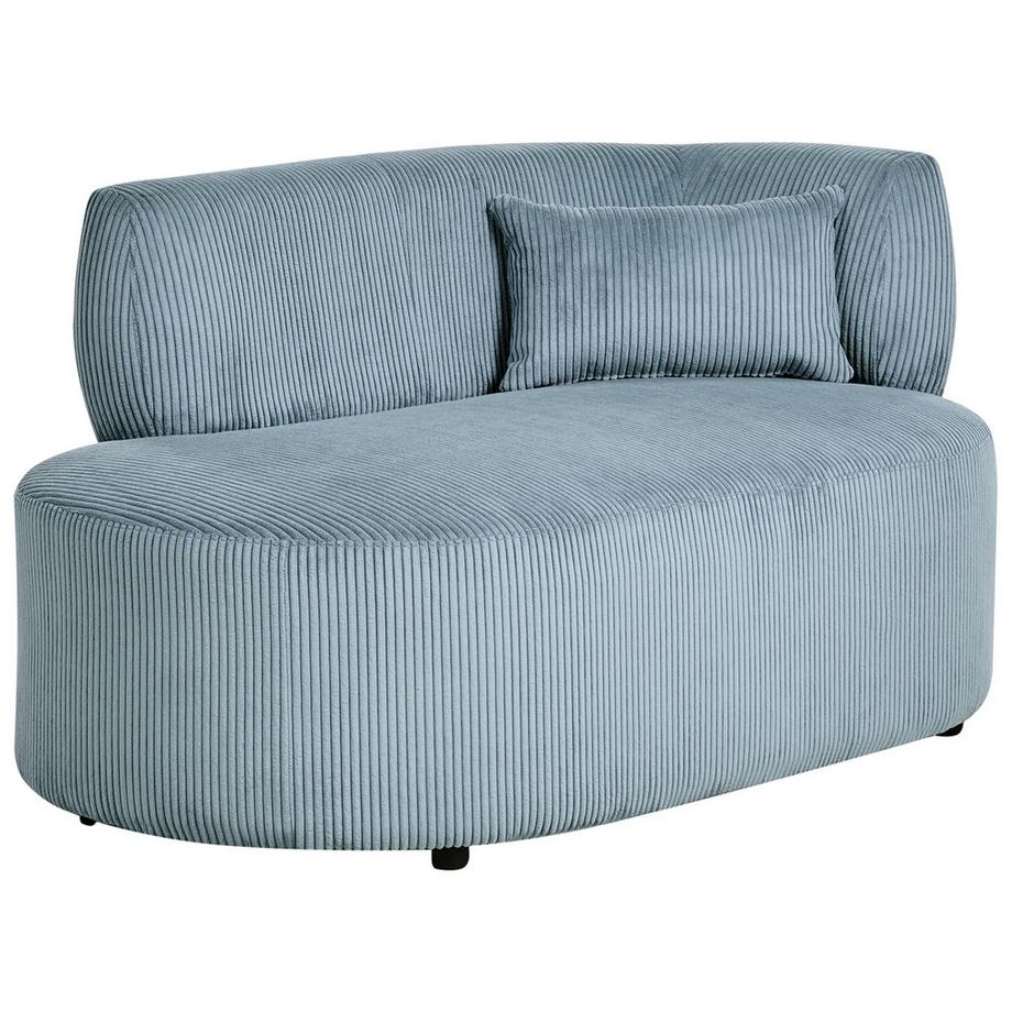 Beliani Rechtsseitige Chaiselongue aus Cord  VANVEY  