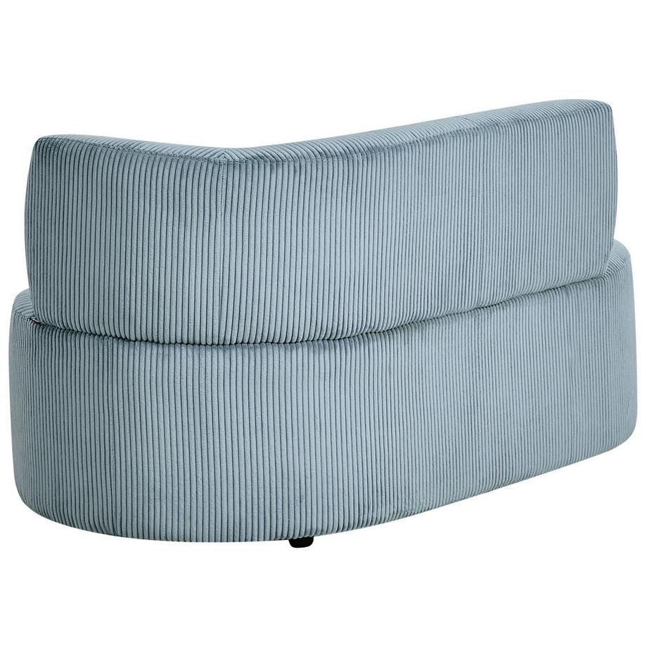 Beliani Rechtsseitige Chaiselongue aus Cord  VANVEY  
