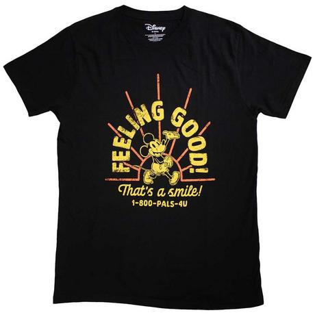 MICKEY MOUSE Feeling Good Grafikdruck T-Shirt  
