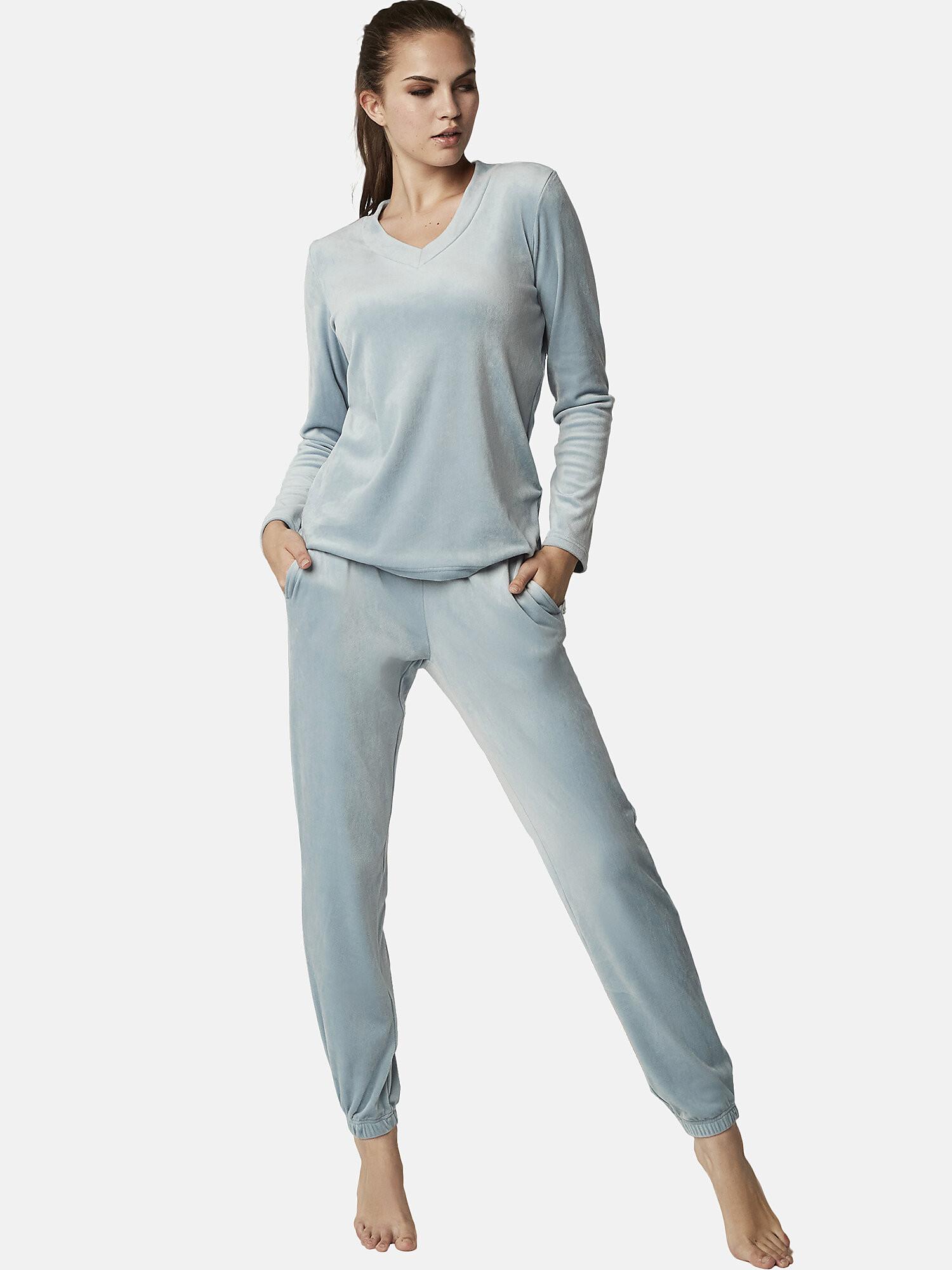 Selmark  Pyjama Hose Top Langarm POLARSOFT 