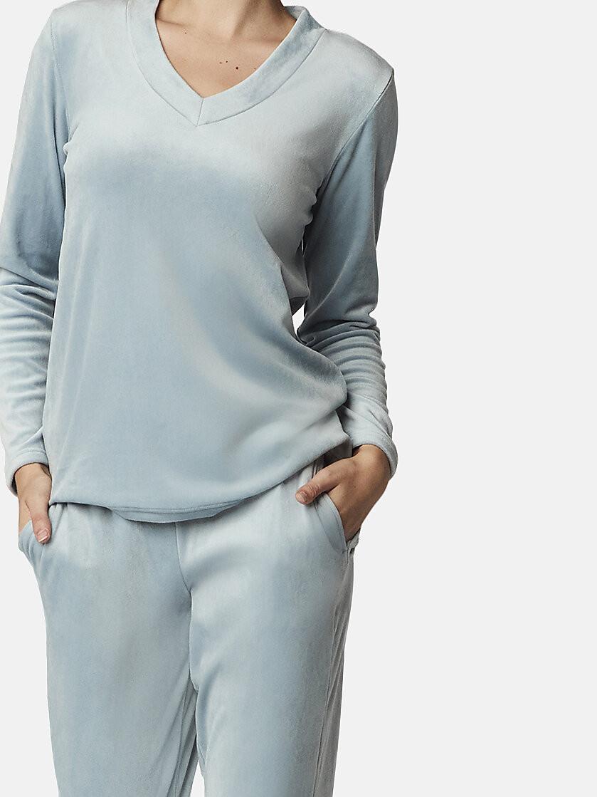 Selmark  Pyjama Hose Top Langarm POLARSOFT 