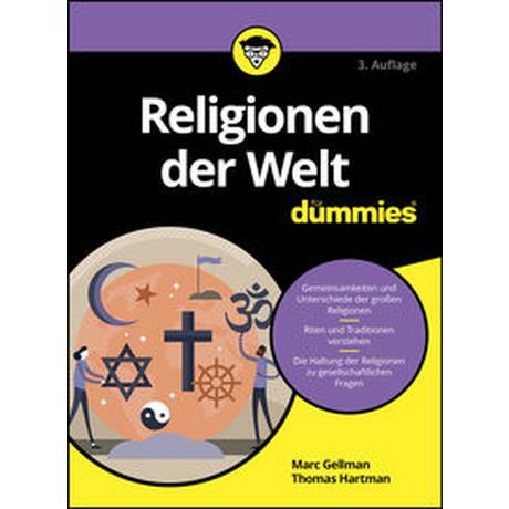 Religionen der Welt für Dummies Gellman, Marc; Hartman, Thomas; Olsson, Manuela (Übersetzung) Copertina rigida 