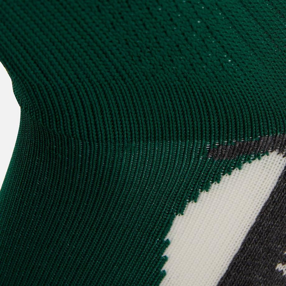 macron Klassische Gestreifte Kniestrümpfe  