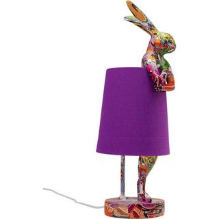 KARE Design Lampe de table Animal Rabbit Graffiti violet 50  