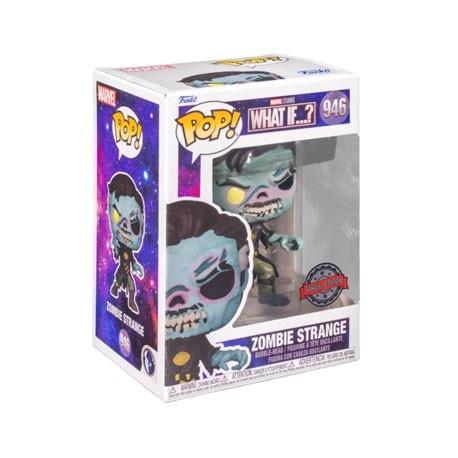 Funko  POP - Marvel - What If - 946 - Zombie Dr. Strange - Special Edition 