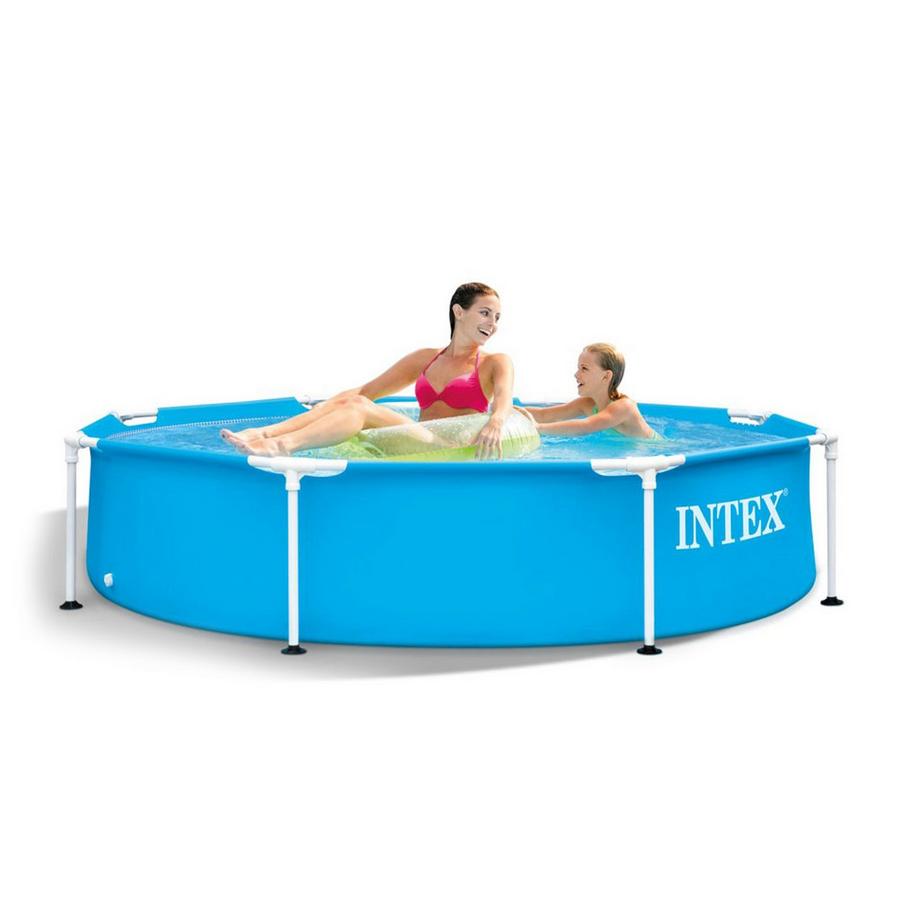 Intex Gartenrahmen-Schwimmbecken 244x51 Intex-Metallrahmen  