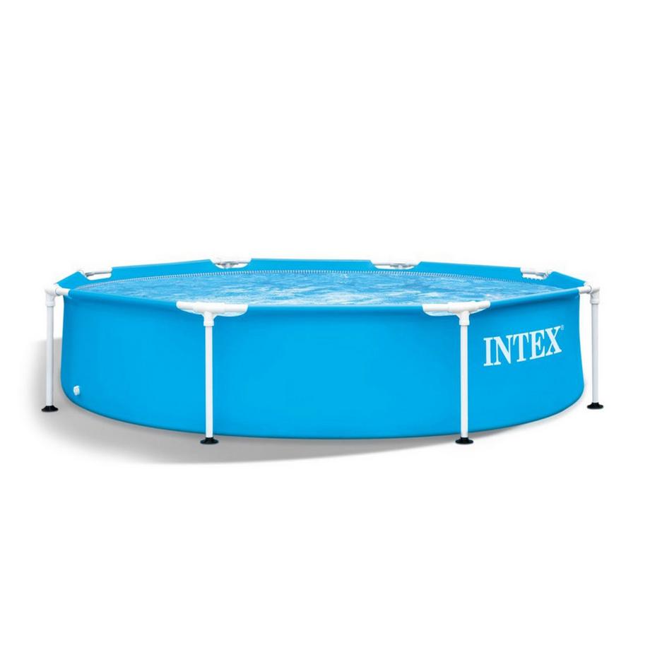 Piscine frame de jardin 244x51 structure métal Intex