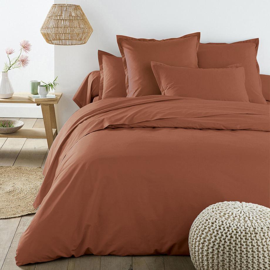 La Redoute Intérieurs Scenario Taie d'Oreiller Unie en Percale de Coton  