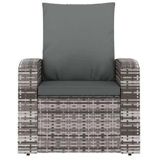 VidaXL Fauteuil inclinable de jardin rotin synthétique  