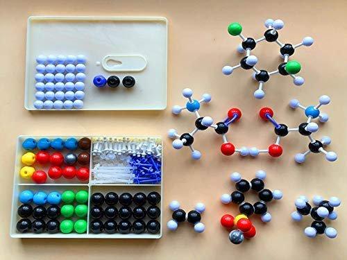 Activity-board  Kit de modèles moléculaires de chimie pour étudiant ou enseignant pour l'apprentissage de la chimie organique et inorganique, motiver l'enthousiasme pour apprendre et augmenter l'imagination spatiale 