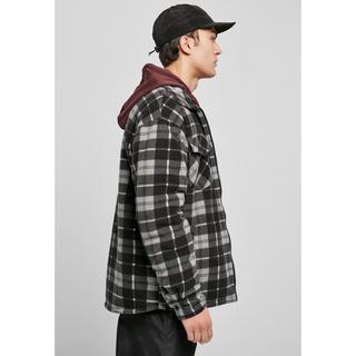 URBAN CLASSICS Veste Plaid Doublée Teddy  