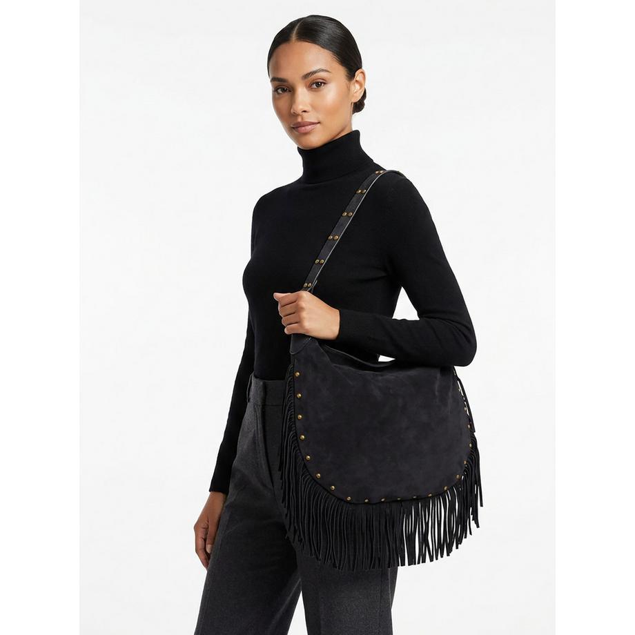 Chiara Ferretti Sac Hobo à Franges  