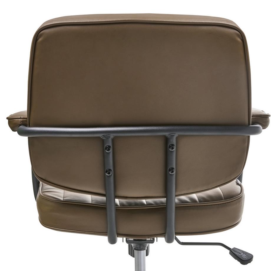 Beliani Chaise de bureau en Cuir PU  BERNE  