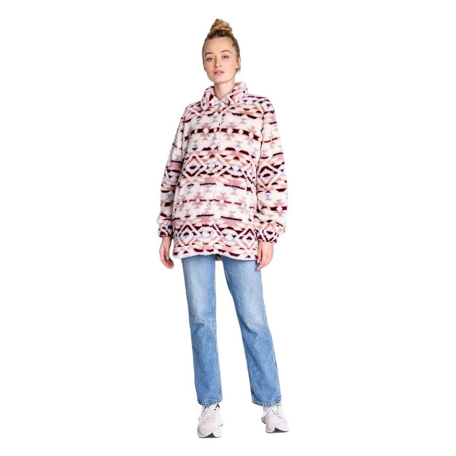 PJ Salvage Veste polaire à motif géométrique  