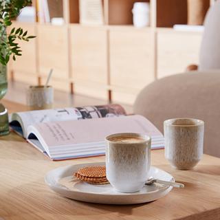 La Redoute Intérieurs Lot de 4 tasses en grès émail réactif  