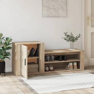 VidaXL Armoire à chaussures bois d'ingénierie  