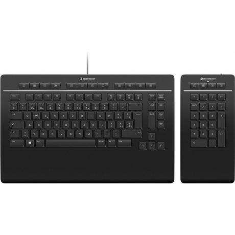 3DConnexion  Tastatur Keyboard Pro mit Numpad 