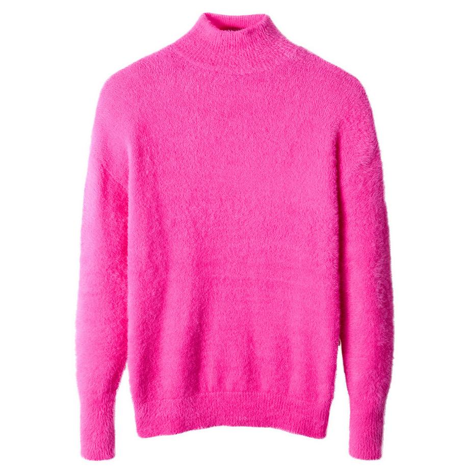 Joe Browns Flauschiger Pullover mit hohem Kragen und lockerer Passform  