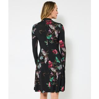 Joe Browns Mini abito in jersey con motivo a farfalla e collo alto  