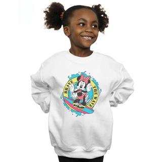 Disney  Minnie Mouse Brave The Wave Sweatshirt 