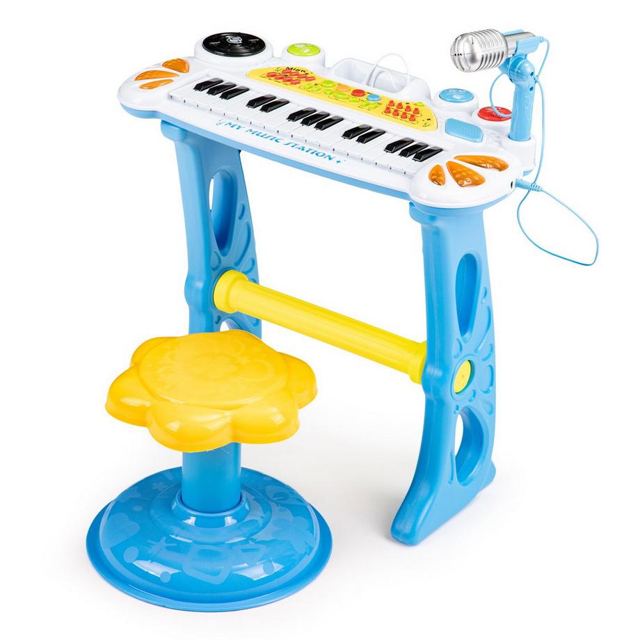 Pricenet  Piano à clavier orgue avec microphone mp3 