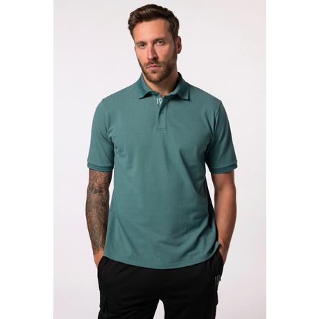 JP1880 Golf QuickDry Halbarm Poloshirt Minimal-Muster  