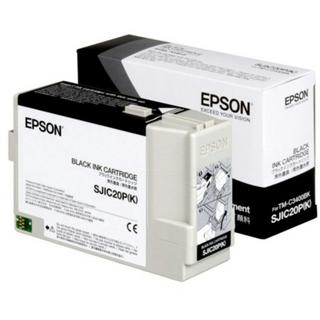 EPSON  SJIC20P(K) BLACK INK CARTRIDGE TM-C3400BK 