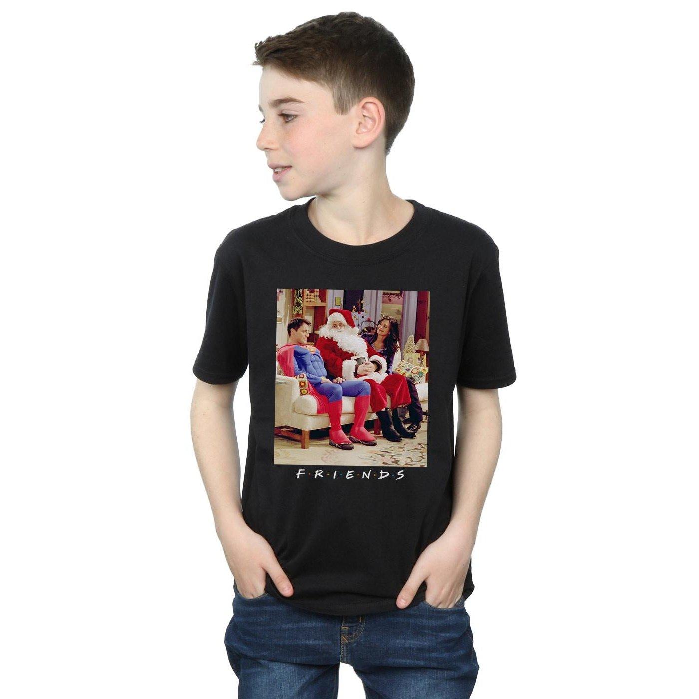 Friends  Superman And Santa TShirt 