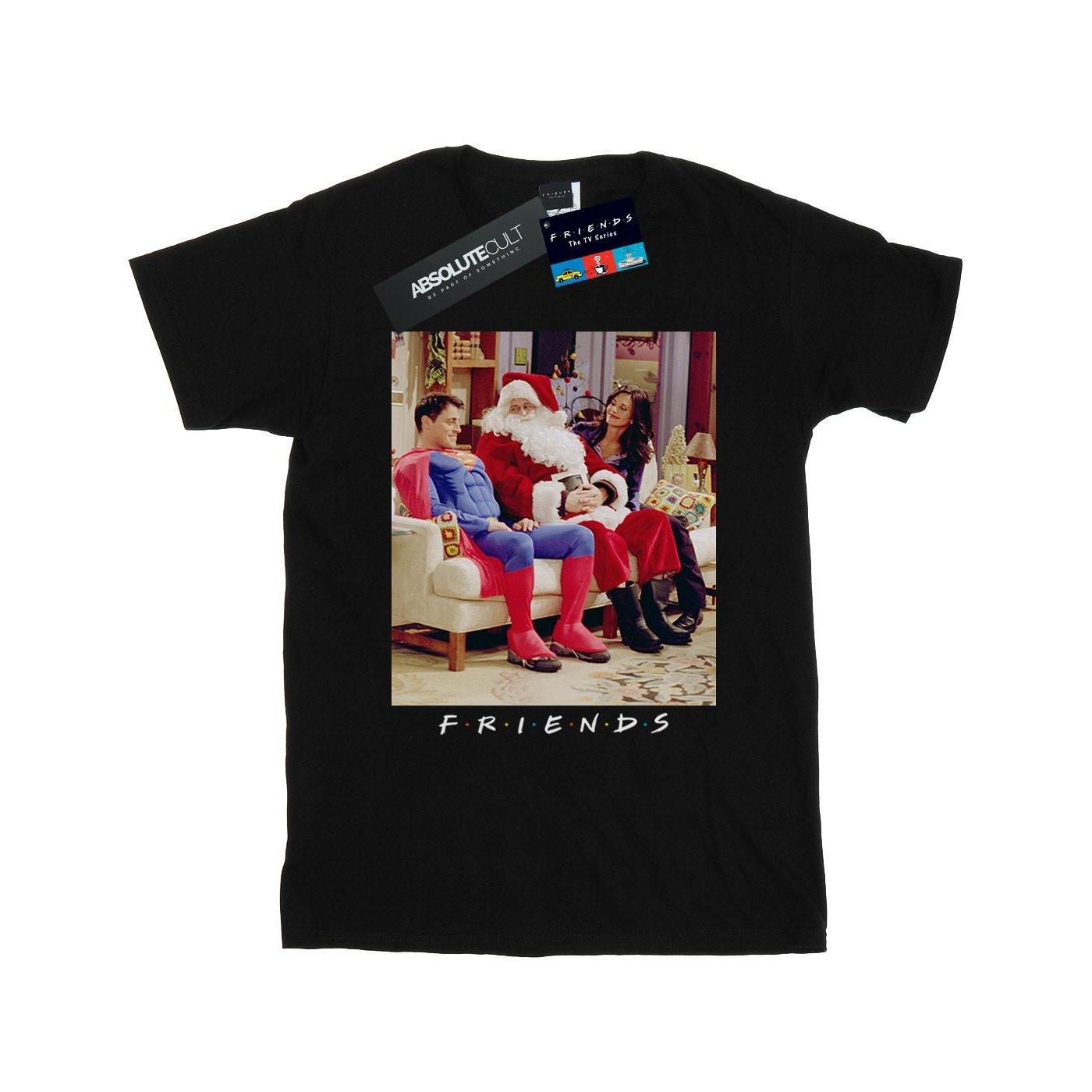 Friends  Superman And Santa TShirt 