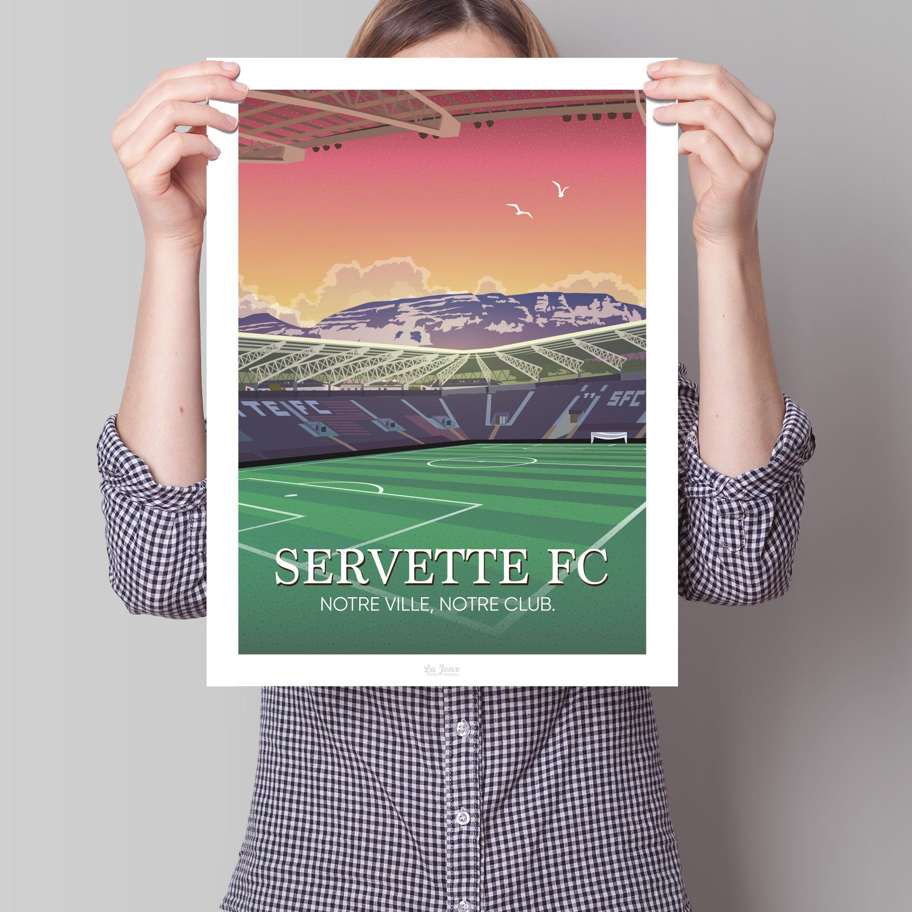 La-Jonx Servette FC 2024 - Poster  