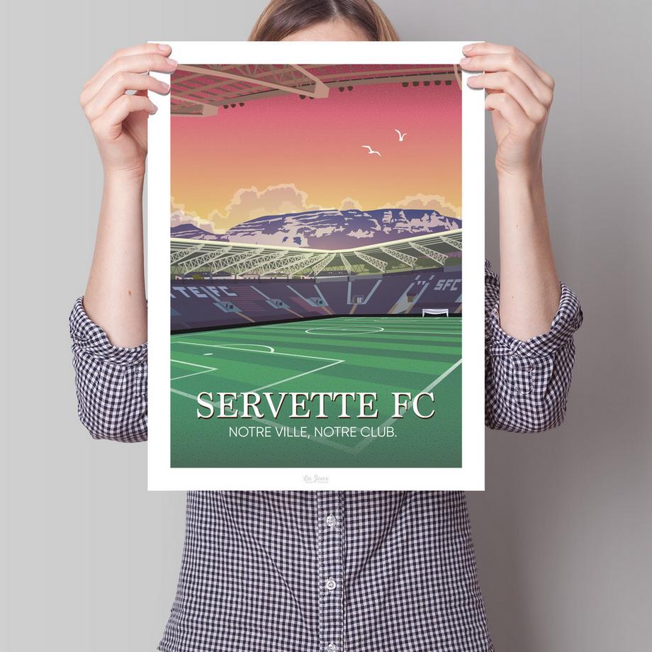 La-Jonx Servette FC 2024 - Poster  