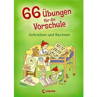 66 Übungen für die Vorschule Simone Wirtz,Ulrike Düring,Birgitt Carstens Pappbuch 