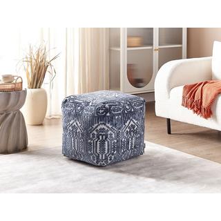 Beliani Pouf aus Viskose Boho SANAWAN  