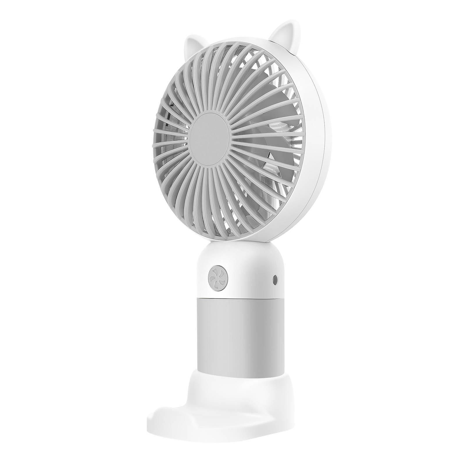 Avizar Mini ventilatore orecchie gatto grigio  