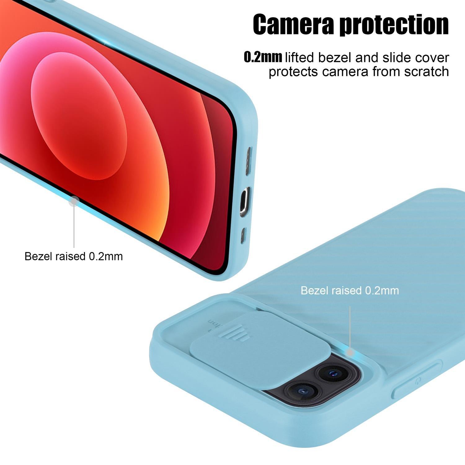 Cadorabo  Housse compatible avec Apple iPhone 12 MINI - Coque de protection en silicone TPU flexible et avec protection pour appareil photo 