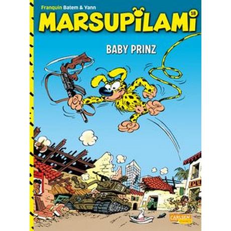 Marsupilami 18: Baby Prinz Franquin, André; Yann; Le Comte, Marcel (Übersetzung); Batem (Illustrationen) Gebundene Ausgabe 