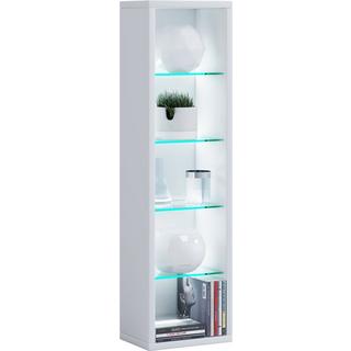 VCM Holzregal stehend | platzsparender CD-Schrank | Elegantes DVD-Regal stehend | Blu-Ray Regal | CD Regal - Rasato  