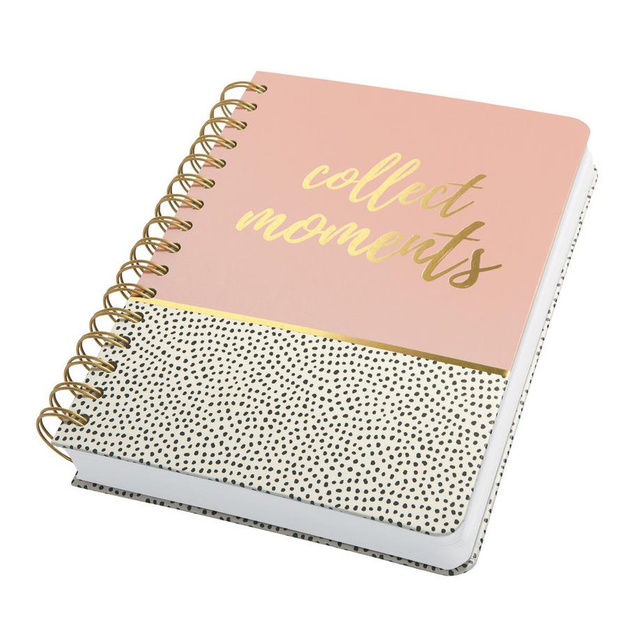 Taccuino spiralato Jolie, lineatura dot (quadretti tratteggiati), circa A5