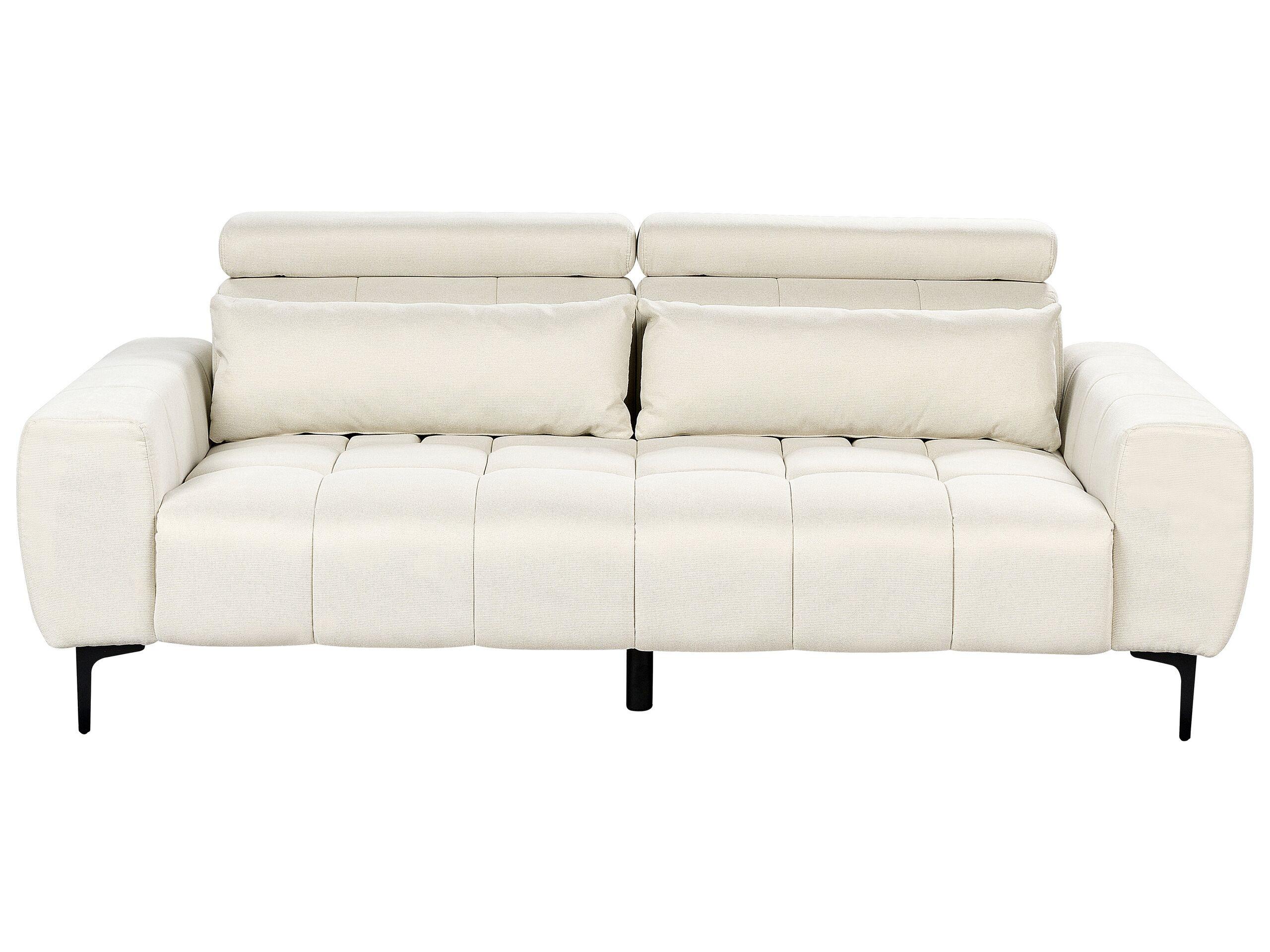 Beliani 3 Sitzer Sofa aus Polyester Modern VEGAMO  