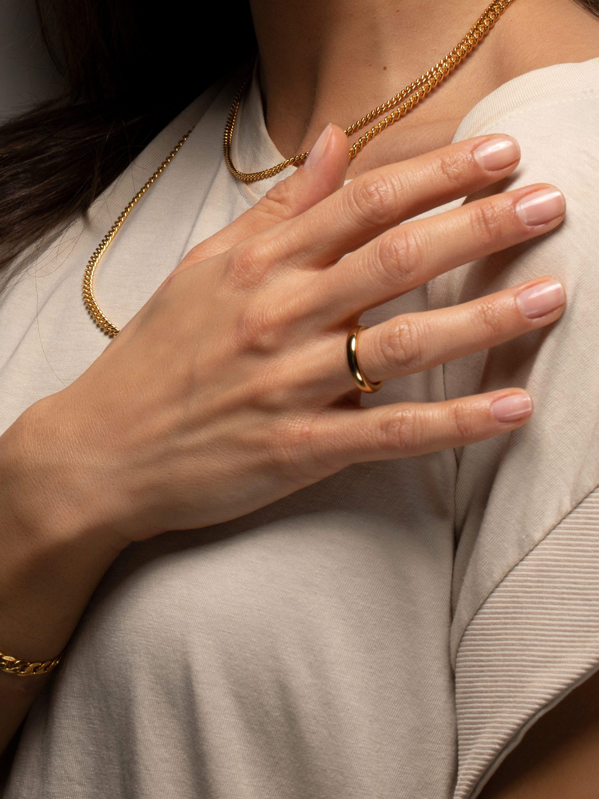 PHANTASYA  Pure Ring 2097 Plaqué or 