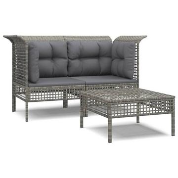 Garten lounge set poly-rattan