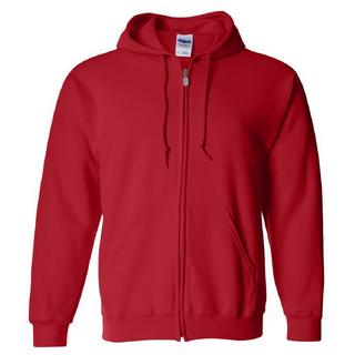 Gildan  Mélange lourd Adulte Plein Zip Sweat à capuche Top 